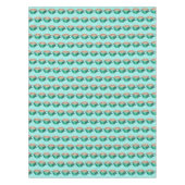 Flat White Latte Cappuccino Coffee Shop Café Tischdecke (Vorderseite)