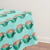 Flat White Latte Cappuccino Coffee Shop Café Tischdecke (Beispiel)