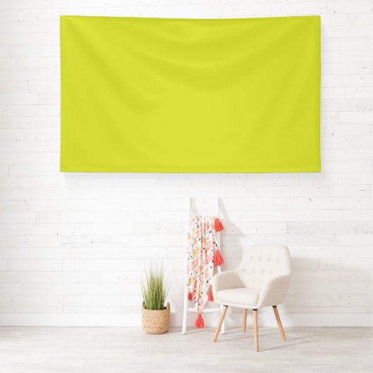 Flat Yellow Background – Back-to-School Texture Banner (Insitu)