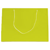 Flat Yellow Background – Back-to-School Texture Große Geschenktüte (Vorderseite)