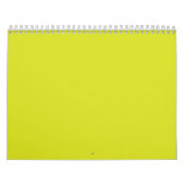 Flat Yellow Background – Back-to-School Texture Kalender (Titelbild)