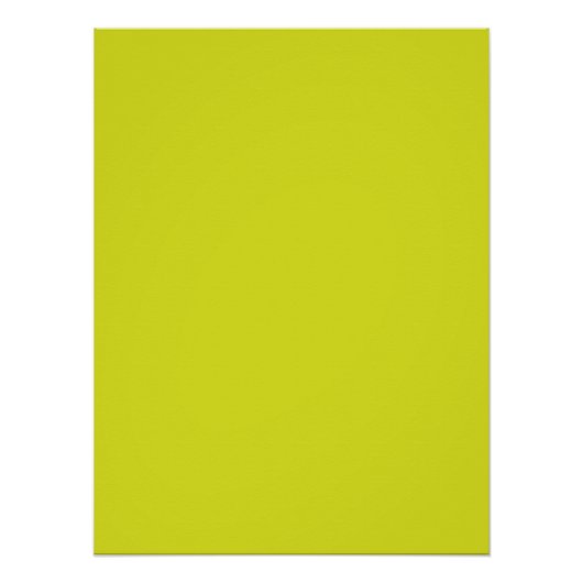 Flat Yellow Background – Back-to-School Texture Poster (Vorderseite)