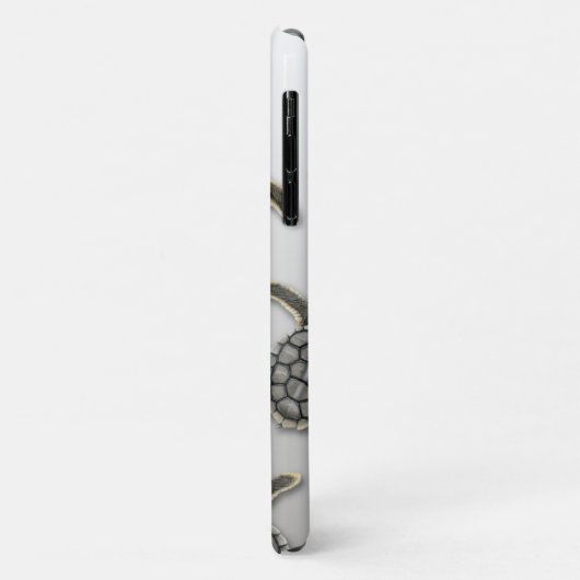 Flatback Sea Turtle iPhone Case (Hinten/Links)