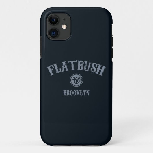 Flatbush Brooklyn New York Telefonabdeckung Case-Mate iPhone Hülle (Rückseite)