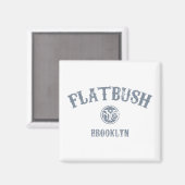 Flatbush Magnet (Vorderseite/Rückseite)
