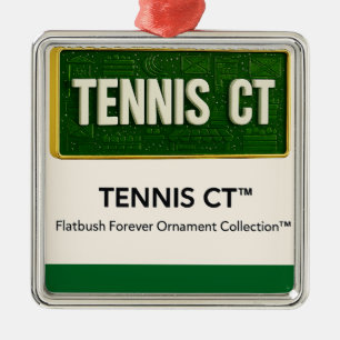 Flatbush Street Weihnachtsdekoration Ornament Aus Metall