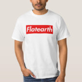 Flatearth T-Shirt (Vorderseite)