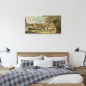 Flatford Mill (Öl auf Tafel) Leinwanddruck (Insitu (Schlafzimmer))