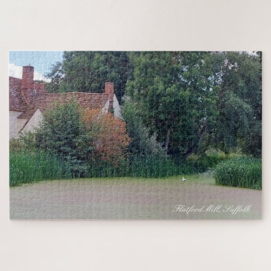 Flatford Mill Suffolk Large Jigsaw Puzzle (Horizontal)
