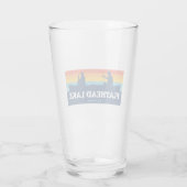 Flathead Lake Montana Canoe Glas (Rückseite)