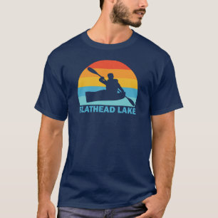 Flathead Lake Montana Kayak T-Shirt
