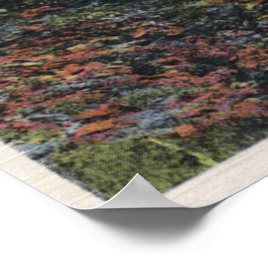 Flathead Lake, Montana Poster (Ecke)