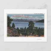 Flathead Lake, Montana Postkarte (Vorderseite)