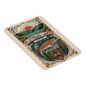 Flathead Lake Montana Reise Magnet (Rechte Seite)