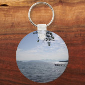 Flathead Lake Montana Schlüsselanhänger (Vorderseite)