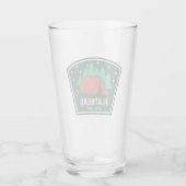 Flathead National Forest Camping Glas (Rückseite)