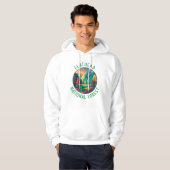 Flathead National Forest Montana Distressed Circle Hoodie (Vorne ganz)
