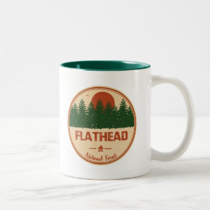 Flathead National Forest Zweifarbige Tasse