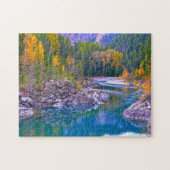 Flathead River Montana Puzzle (Horizontal)