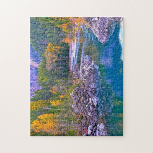 Flathead River Montana Puzzle (Vertikal)