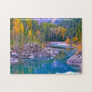 Flathead River Montana. Puzzle