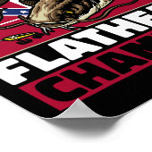 Flathee Catfish Jagd Catfish Vater Catfish Hu Poster (Ecke)