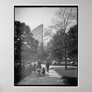 Flatiron Bldg. - New York City - 1905 Poster