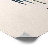 Flatiron Building Paint-Tropfstil Poster (Ecke)
