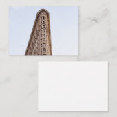 Flatiron building  visitenkarte (Vorne/Hinten)