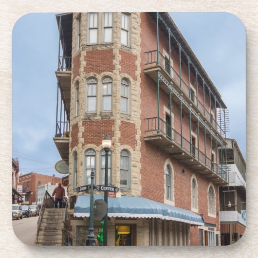Flatiron Flats Eureka Getränkeuntersetzer (Vorderseite)