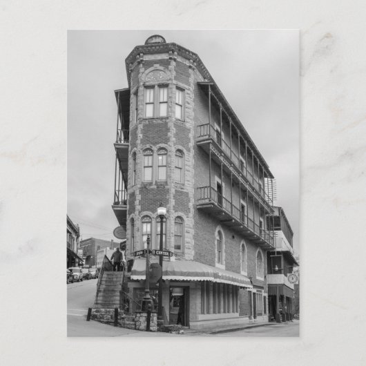 Flatiron Flats Eureka Graustufen-Postkarte Postkarte (Vorderseite)