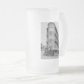 Flatiron Flats Eureka Grayscale Mattglas Bierglas (VorderseiteRechts)