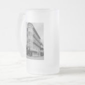 Flatiron Flats Eureka Grayscale Mattglas Bierglas (Vorderseite Links)