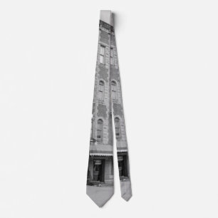Flatiron Flats Eureka Grayscale Neck Tie Krawatte