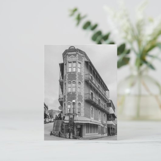 Flatiron Flats Eureka Grayscale Postcard Postkarte (Stehend Vorderseite)