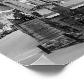Flatiron Flats Eureka Grayscale Poster (Ecke)