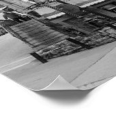 Flatiron Flats Eureka Grayscale Poster (Ecke)