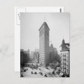 Flatiron Gebäude, 1905 Postkarte (Vorne/Hinten)