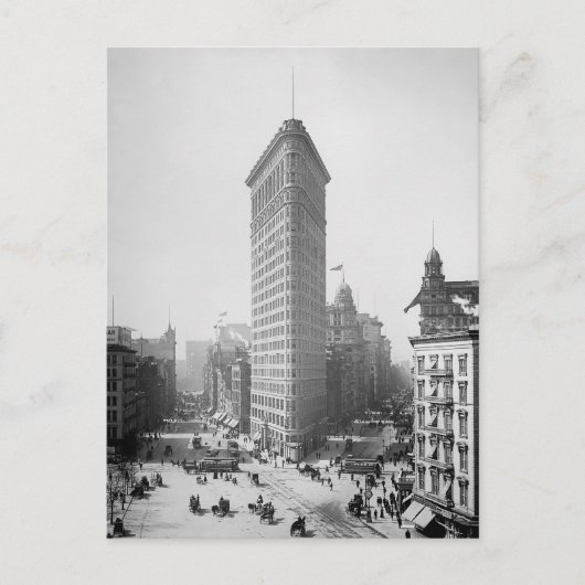 Flatiron Gebäude, 1905 Postkarte (Vorderseite)