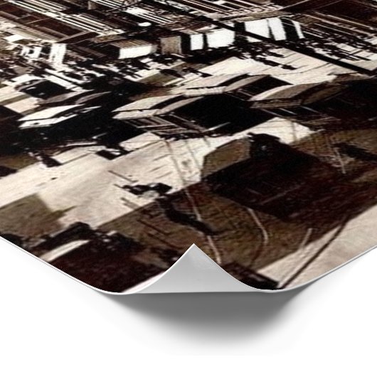 Flatiron Gebäude 1910 Poster (Ecke)