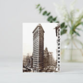 Flatiron Gebäude 1910 Postkarte (Stehend Vorderseite)