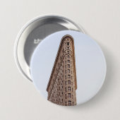 Flatiron-Gebäude Button (Vorne & Hinten)