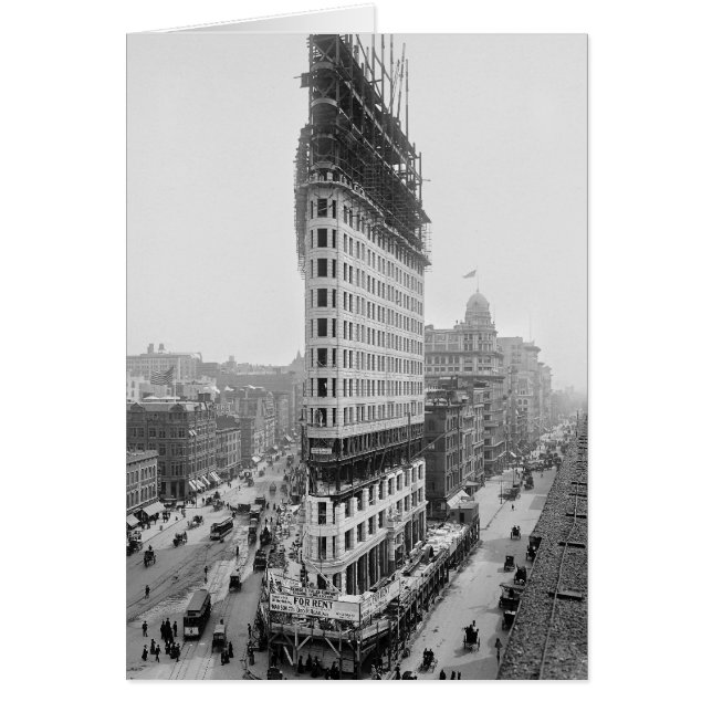 Flatiron Gebäude Construction, 1902 (Vorne)