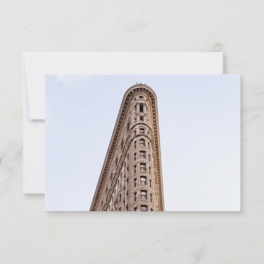 Flatiron-Gebäude Dankeskarte (Vorderseite)