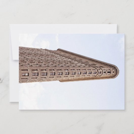 Flatiron-Gebäude Dankeskarte (Vorderseite)