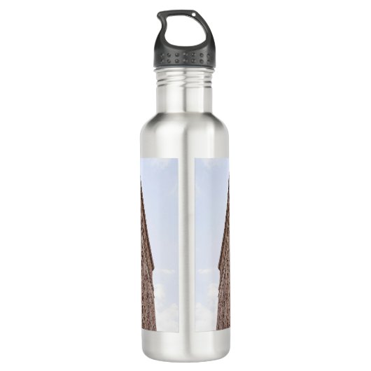 Flatiron-Gebäude Edelstahlflasche (Rückseite)