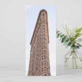 Flatiron-Gebäude Einladung (Stehend Vorderseite)