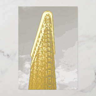 Flatiron-Gebäude Folieneinladung