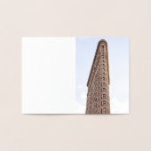 Flatiron-Gebäude Folienkarte (Innenseite)