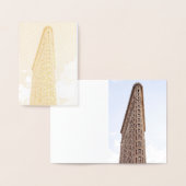 Flatiron-Gebäude Folienkarte (Anzeige)